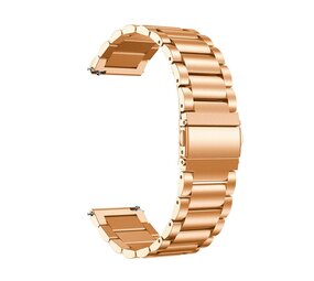 Strap-it® Uhrenarmband 20mm Edelstahl - Schnellverschluss (Roségold) Strap-it® Uhrenarmband 20mm Edelstahl - Schnellverschluss (Roségold)