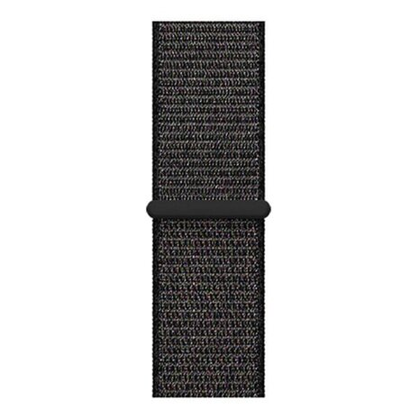 Strap-it® Strap-it Uhrenarmband 20mm Nylon - Schnellverschluss (Schwarz Mischung)