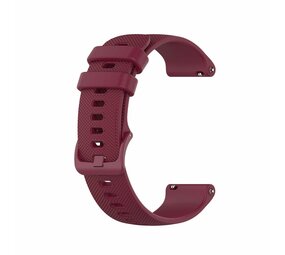 Strap-it® Uhrenarmband 18mm Silikon - Schnellverschluss (Weinrot) Strap-it® Uhrenarmband 18mm Silikon - Schnellverschluss (Weinrot)