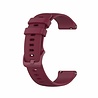 Strap-it® Strap-it Uhrenarmband 18mm Silikon - Schnellverschluss (Weinrot) Strap-it® Strap-it Uhrenarmband 18mm Silikon - Schnellverschluss (Weinrot)