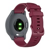Strap-it® Strap-it Uhrenarmband 18mm Silikon - Schnellverschluss (Weinrot) Strap-it® Strap-it Uhrenarmband 18mm Silikon - Schnellverschluss (Weinrot)