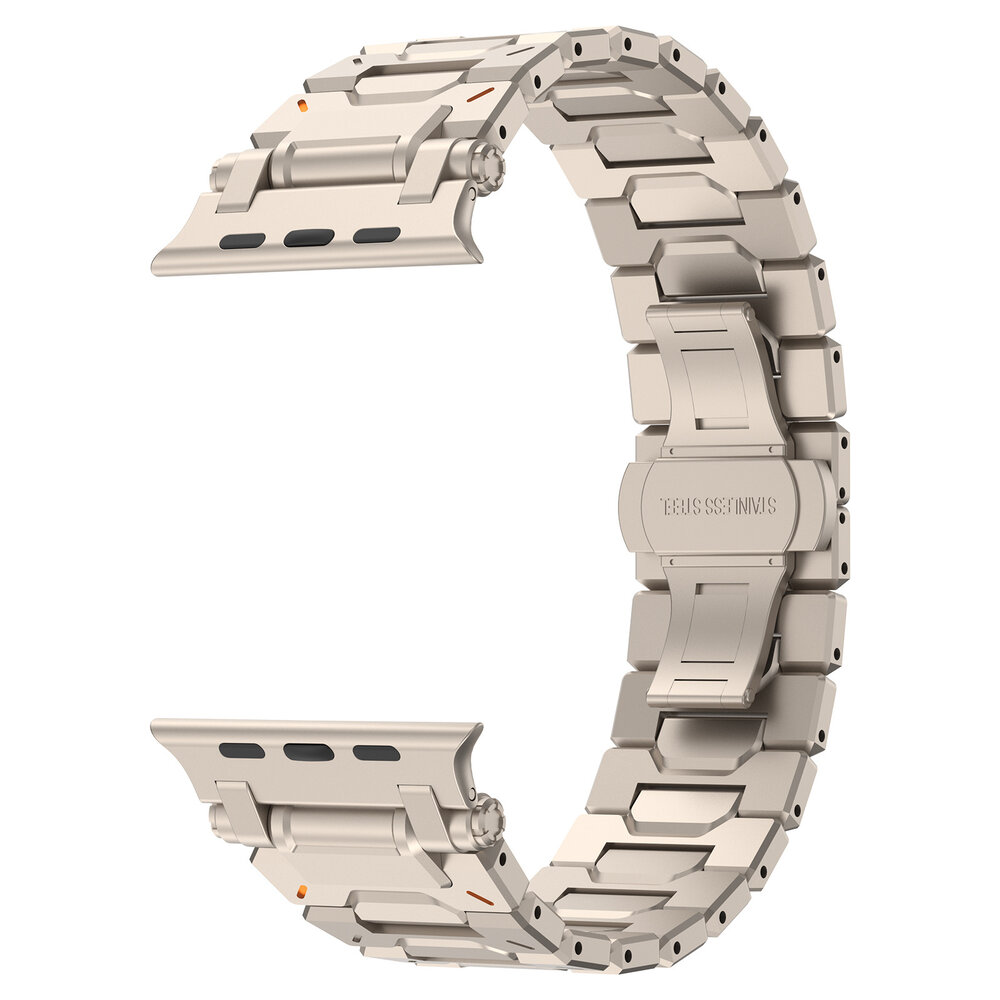 Strap-it® Strap-it Apple Watch 'Explorer' luxus Stahlarmband (Titanium) Strap-it® Strap-it Apple Watch 'Explorer' luxus Stahlarmband (Titanium)
