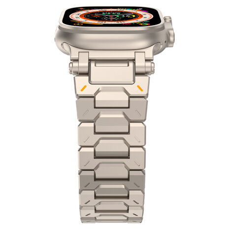 Strap-it® Strap-it Apple Watch 'Explorer' luxus Stahlarmband (Titanium) Strap-it® Strap-it Apple Watch 'Explorer' luxus Stahlarmband (Titanium)