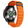 Strap-it® Strap-it Garmin Fenix 7 Alpine Armband (Orange)