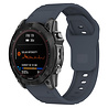 Strap-it® Strap-it Garmin Fenix 7 Outdoor Silikonarmband (Graublau) Strap-it® Strap-it Garmin Fenix 7 Outdoor Silikonarmband (Graublau)
