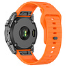 Strap-it® Strap-it Garmin Fenix 7 Outdoor Silikonarmband (Orange) Strap-it® Strap-it Garmin Fenix 7 Outdoor Silikonarmband (Orange)