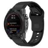 Strap-it® Garmin Quatix 3 / 6x / 7x Solar Outdoor Silikonarmband (Schwarz) Strap-it® Garmin Quatix 3 / 6x / 7x Solar Outdoor Silikonarmband (Schwarz)