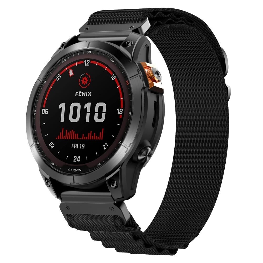 Strap-it® Strap-it Garmin Enduro 1 / 2 / 3 Alpine Armband (Schwarz)
