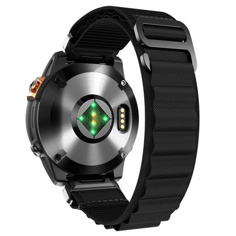 Strap-it® Strap-it Garmin Enduro 1 / 2 / 3 Alpine Armband (Schwarz)