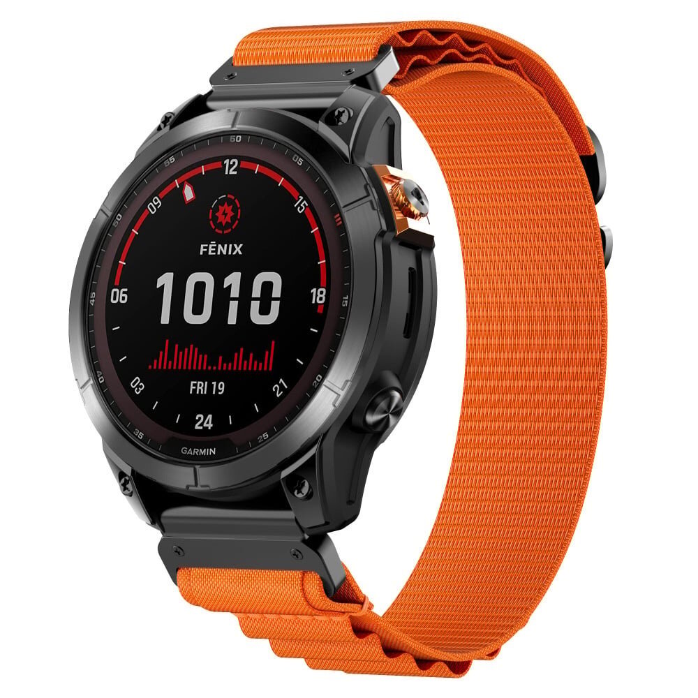 Strap-it® Strap-it Garmin Enduro 1 / 2 / 3 Alpine Armband (Orange)