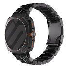 Strap-it® Strap-it Samsung Galaxy Watch Ultra 'square' Titanarmband (Schwarz)