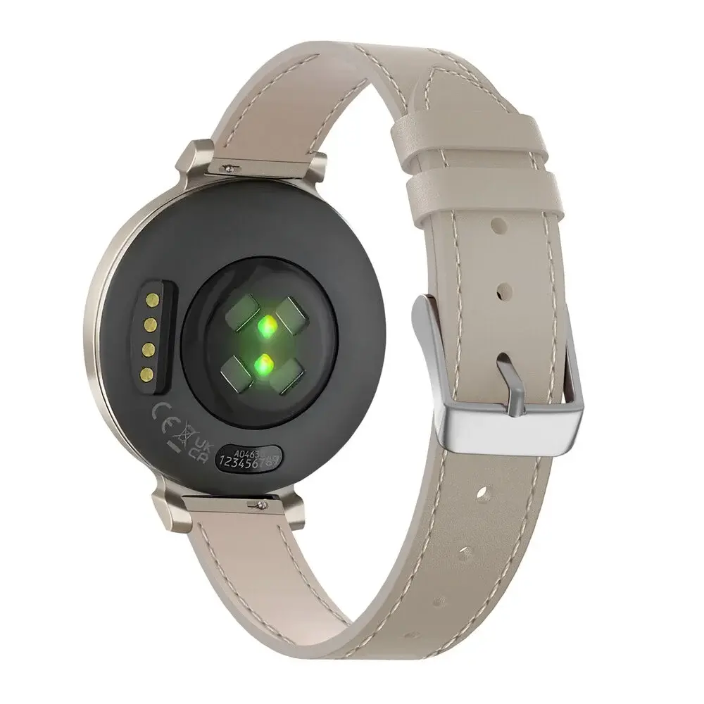 Bandz Bandz Uhrenarmband Leder 14mm - Schnellverschluss (Beige) Bandz Bandz Uhrenarmband Leder 14mm - Schnellverschluss (Beige)