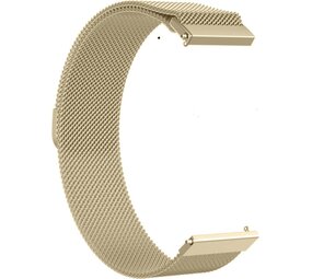 Strap-it® Uhrenarmband 20mm Milanaise - Schnellverschluss (Champagner Gold) Strap-it® Uhrenarmband 20mm Milanaise - Schnellverschluss (Champagner Gold)