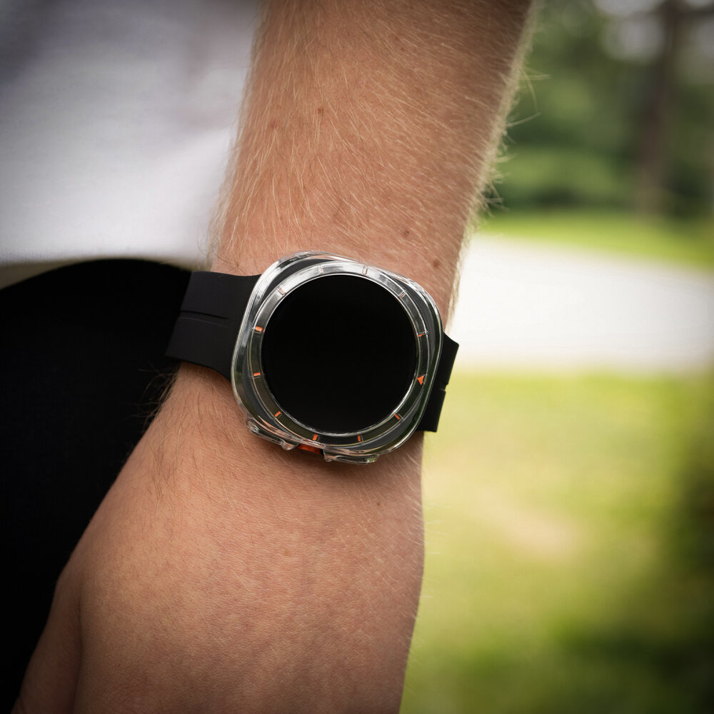 Strap-it® Strap-it Samsung Galaxy Watch Ultra Hartschalenhülle (Transparent) Strap-it® Strap-it Samsung Galaxy Watch Ultra Hartschalenhülle (Transparent)