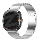 Bandz Bandz Samsung Galaxy Watch Ultra Titan Armband 'One Bead' (Silber) Bandz Bandz Samsung Galaxy Watch Ultra Titan Armband 'One Bead' (Silber)