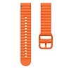 Strap-it® Strap-it Amazfit Bip U (Pro) Wave Silikonarmband (Orange) Strap-it® Strap-it Amazfit Bip U (Pro) Wave Silikonarmband (Orange)