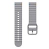 Strap-it® Strap-it Huawei Watch GT 3 Pro 46mm Wave Silikonarmband (Grau) Strap-it® Strap-it Huawei Watch GT 3 Pro 46mm Wave Silikonarmband (Grau)