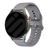 Strap-it® Strap-it OnePlus Watch Wave Silikonarmband (Grau) Strap-it® Strap-it OnePlus Watch Wave Silikonarmband (Grau)