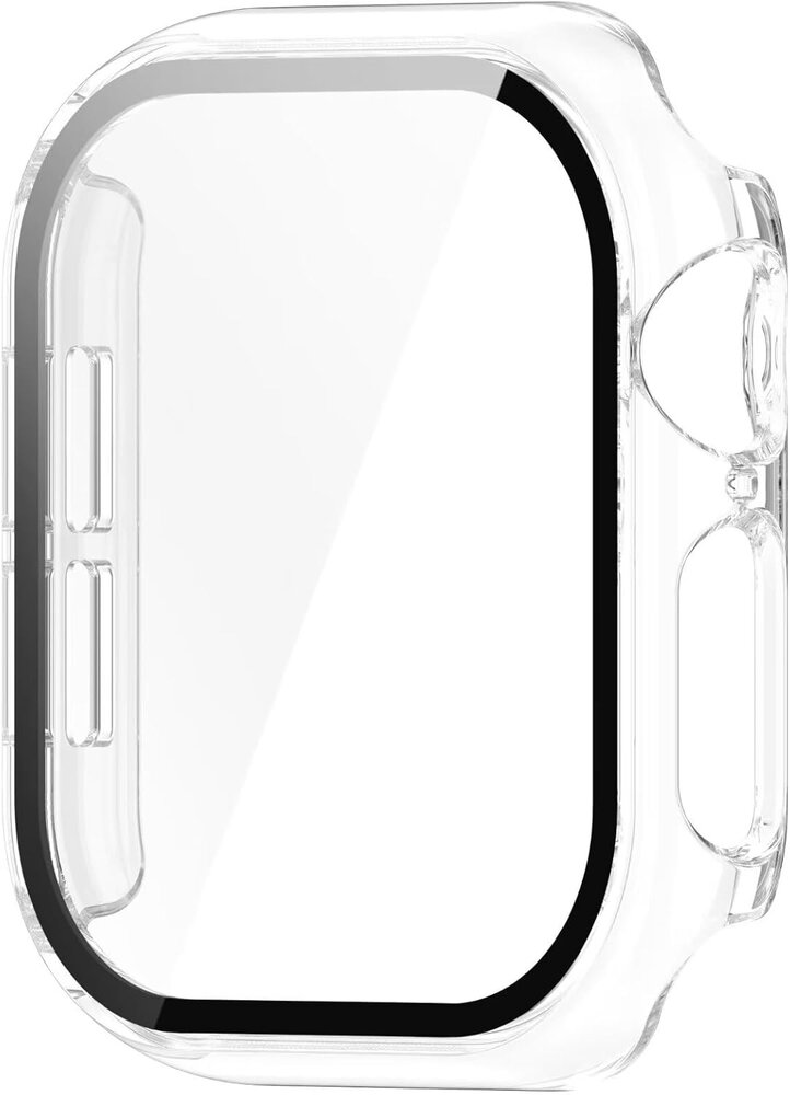 Strap-it® Strap-it Apple Watch 10 Hartschale mit Glas (Transparent) Strap-it® Strap-it Apple Watch 10 Hartschale mit Glas (Transparent)