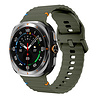 Strap-it® Strap-it Samsung Galaxy Watch Ultra Wave Silikonarmband (Armeegrün) Strap-it® Strap-it Samsung Galaxy Watch Ultra Wave Silikonarmband (Armeegrün)