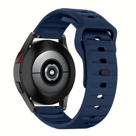 Strap-it® Strap-it Amazfit Cheetah (Pro) Outdoor Silikonarmband (Dunkelblau)