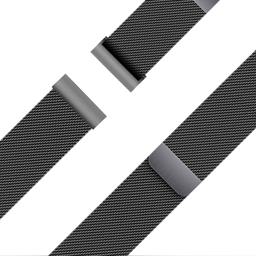 Bandz Bandz Suunto 9 Peak Pro Milanese Loop Armband (Schwarz) Bandz Bandz Suunto 9 Peak Pro Milanese Loop Armband (Schwarz)
