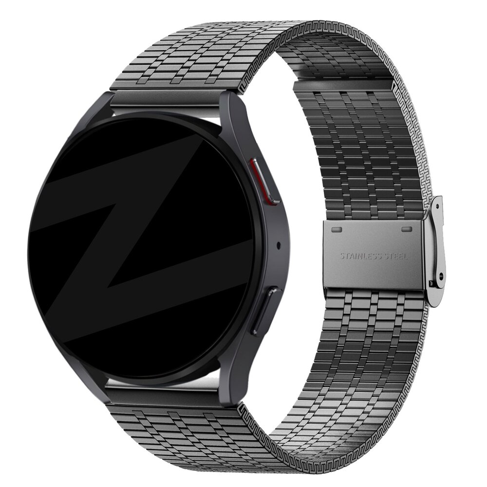 Bandz Bandz Suunto Vertical verstellbares Stahlarmband (Schwarz)