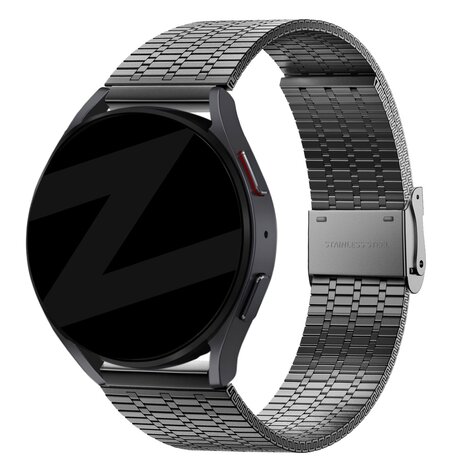 Bandz Bandz Suunto Vertical verstellbares Stahlarmband (Schwarz)