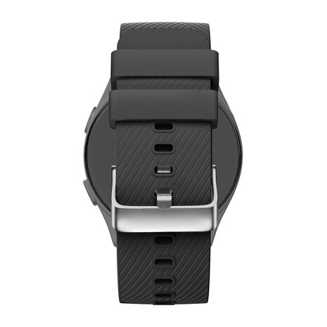 Bandz Bandz Coros Apex 46mm Silikonarmband 'Deluxe' (Schwarz) Bandz Bandz Coros Apex 46mm Silikonarmband 'Deluxe' (Schwarz)