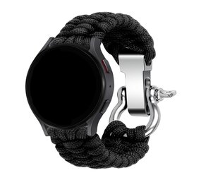Strap-it® Coros Apex 46mm Nylon Seil-Armband (Schwarz) Strap-it® Coros Apex 46mm Nylon Seil-Armband (Schwarz)