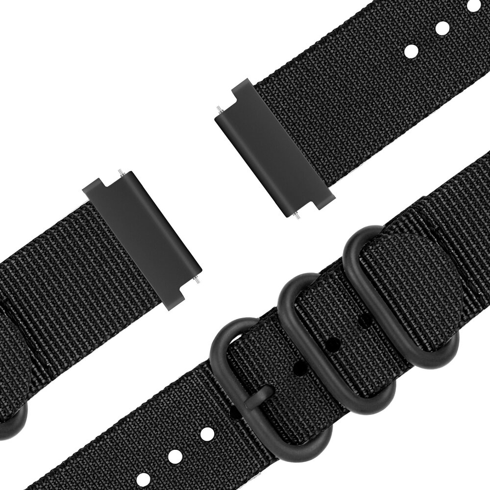 Bandz Bandz Coros Apex 2 Nylon Armband mit Schnalle (Schwarz) Bandz Bandz Coros Apex 2 Nylon Armband mit Schnalle (Schwarz)