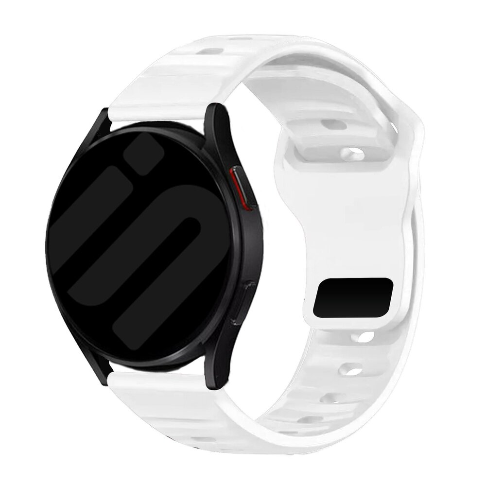 Strap-it® Strap-it Coros Apex 2 Outdoor Silikonarmband (Weiß)