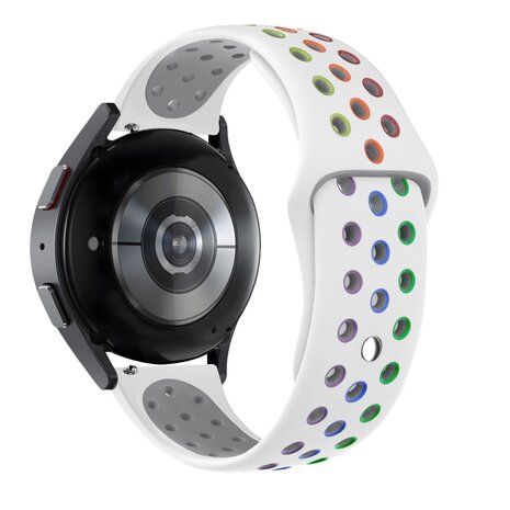 Bandz Bandz Coros Apex 42mm Sportarmband 'Deluxe' (Weiß/Rainbow) Bandz Bandz Coros Apex 42mm Sportarmband 'Deluxe' (Weiß/Rainbow)