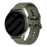 Strap-it® Coros Apex 42mm wave Silikonarmband (Armeegrün) Strap-it® Coros Apex 42mm wave Silikonarmband (Armeegrün)
