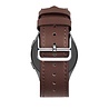 Bandz Bandz TicWatch 22mm Lederarmband 'Deluxe' (Braun) Bandz Bandz TicWatch 22mm Lederarmband 'Deluxe' (Braun)
