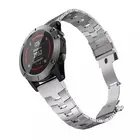 Strap-it® Strap-it Garmin Fenix 7 Titanarmband (Silber)