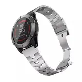 Strap-it® Garmin Fenix 7x Titanarmband (Silber) Strap-it® Garmin Fenix 7x Titanarmband (Silber)