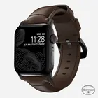 Nomad Nomad Traditional Apple Watch Lederarmband (Braun/Schwarz)