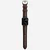 Nomad Nomad Traditional Apple Watch Lederarmband (Braun/Silber) Nomad Nomad Traditional Apple Watch Lederarmband (Braun/Silber)