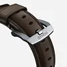 Nomad Nomad Traditional Apple Watch Lederarmband (Braun/Silber) Nomad Nomad Traditional Apple Watch Lederarmband (Braun/Silber)