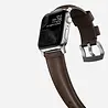 Nomad Nomad Traditional Apple Watch Lederarmband (Braun/Silber) Nomad Nomad Traditional Apple Watch Lederarmband (Braun/Silber)