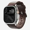 Nomad Nomad Modern Apple Watch Lederarmband (Braun/Silber) Nomad Nomad Modern Apple Watch Lederarmband (Braun/Silber)
