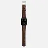 Nomad Nomad Modern Apple Watch Lederarmband (Braun/Silber) Nomad Nomad Modern Apple Watch Lederarmband (Braun/Silber)