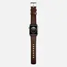 Nomad Nomad Modern Apple Watch Lederarmband (Braun/Silber) Nomad Nomad Modern Apple Watch Lederarmband (Braun/Silber)