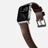 Nomad Nomad Modern Apple Watch Lederarmband (Braun/Silber) Nomad Nomad Modern Apple Watch Lederarmband (Braun/Silber)