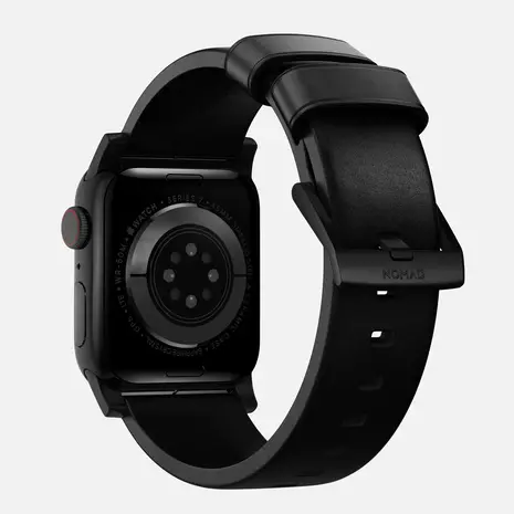 Nomad Nomad Modern Apple Watch Lederarmband (Schwarz)) Nomad Nomad Modern Apple Watch Lederarmband (Schwarz))