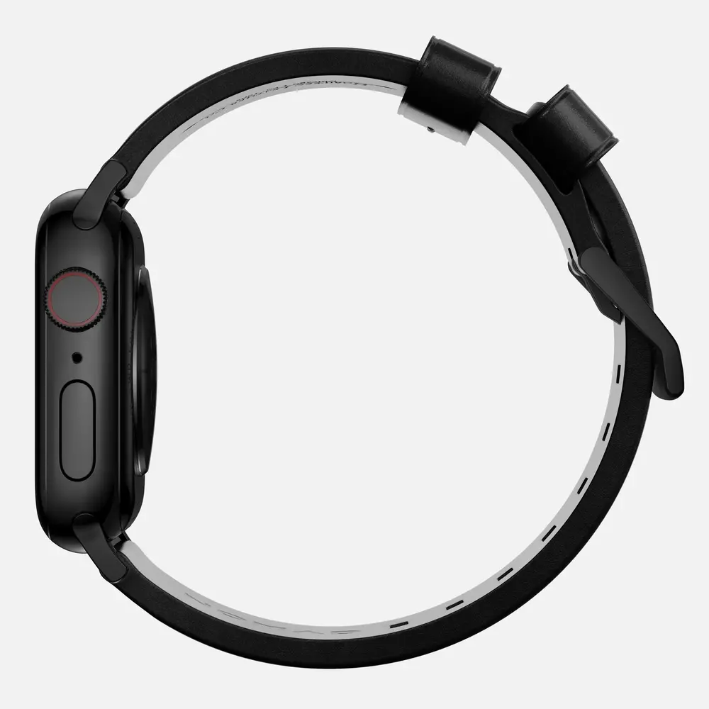 Nomad Nomad Modern Apple Watch Lederarmband (Schwarz)) Nomad Nomad Modern Apple Watch Lederarmband (Schwarz))