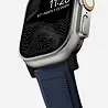 Nomad Nomad Rugged Apple Watch Silikon Armband (Schwarz/Atlantic Blue) Nomad Nomad Rugged Apple Watch Silikon Armband (Schwarz/Atlantic Blue)