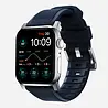 Nomad Nomad Rugged Apple Watch Silikon Armband (Silber/Atlantic Blue) Nomad Nomad Rugged Apple Watch Silikon Armband (Silber/Atlantic Blue)