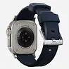 Nomad Nomad Rugged Apple Watch Silikon Armband (Silber/Atlantic Blue) Nomad Nomad Rugged Apple Watch Silikon Armband (Silber/Atlantic Blue)